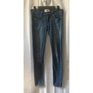 Paige Peg Ankle Skinny Women’s Size 26 Medium Wash Denim High Rise Jeans